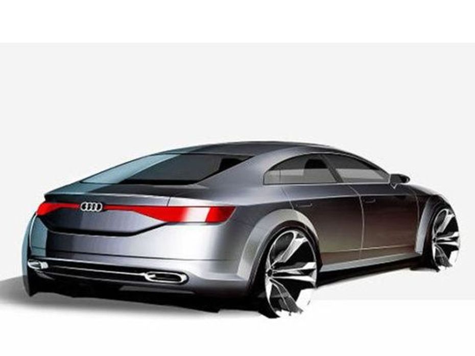 Audi TT Sportback concept rear