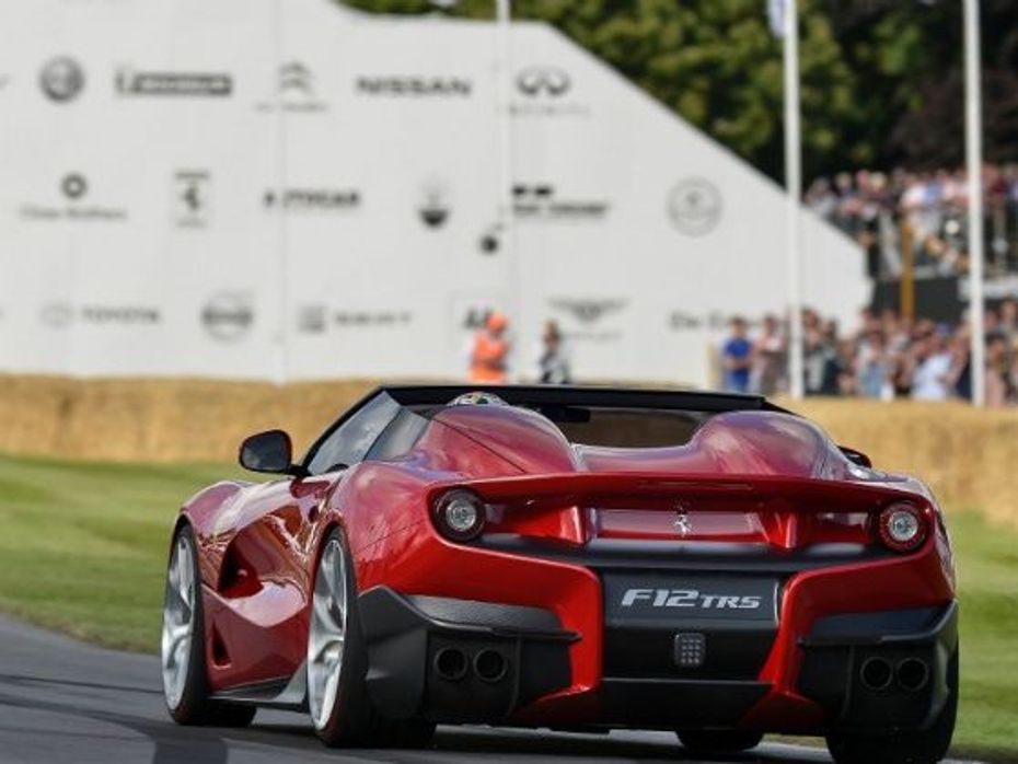 Ferrari USA special edition rear picture
