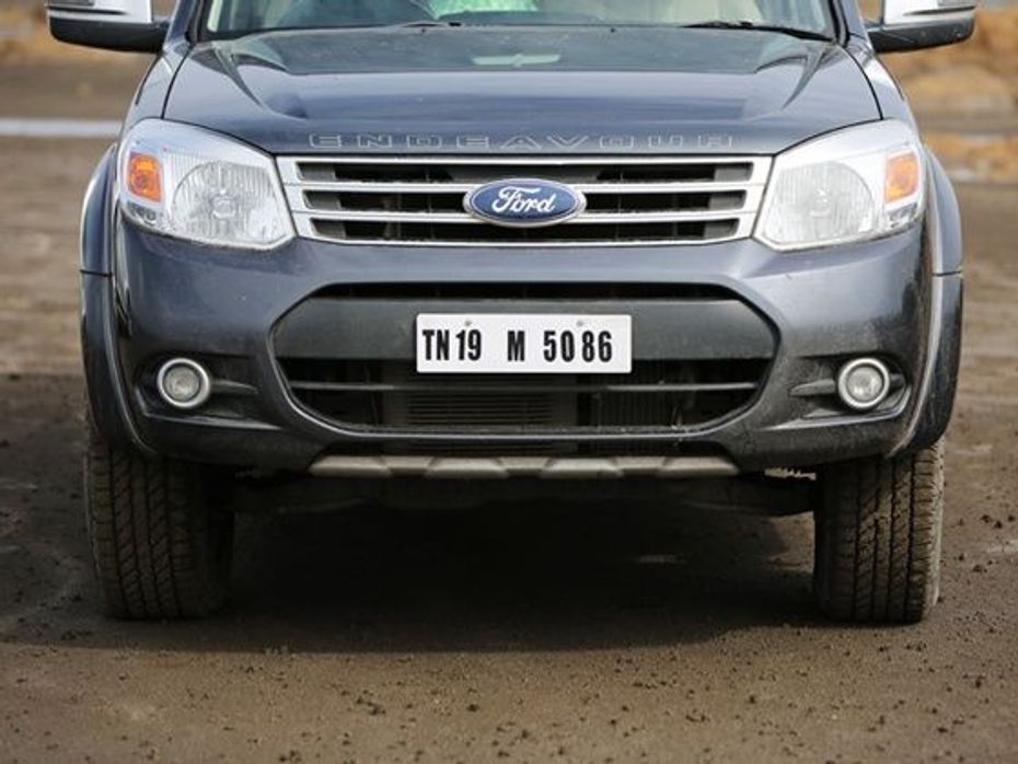 Ford Endeavour India facelift grille
