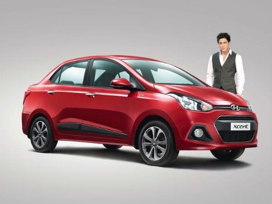 SRK roped in as brand ambassador for Hyundai Xcent