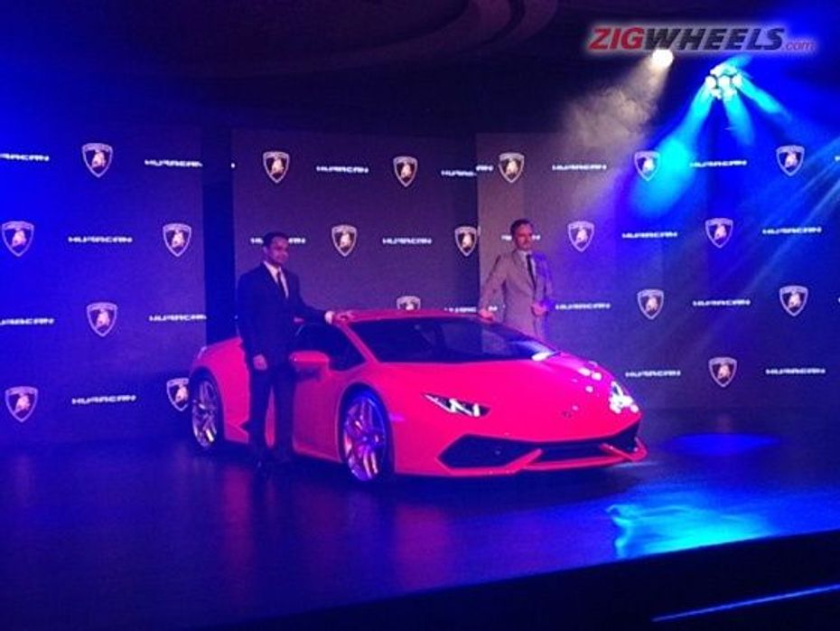 Lamborghini Huracan launched in India for Rs 3.43 crore