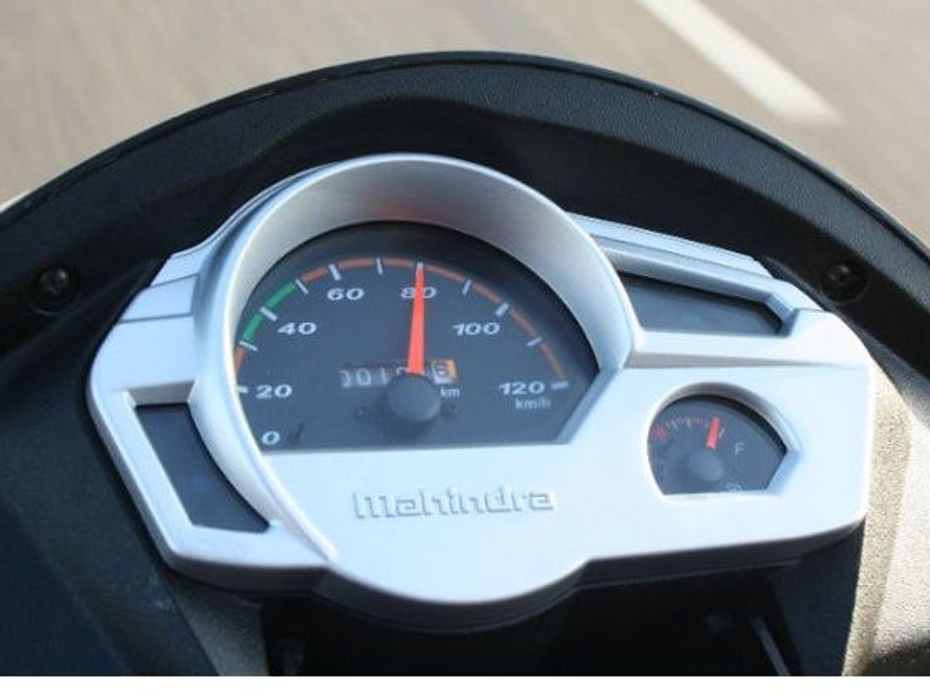 Mahindra Gusto instrument cluster