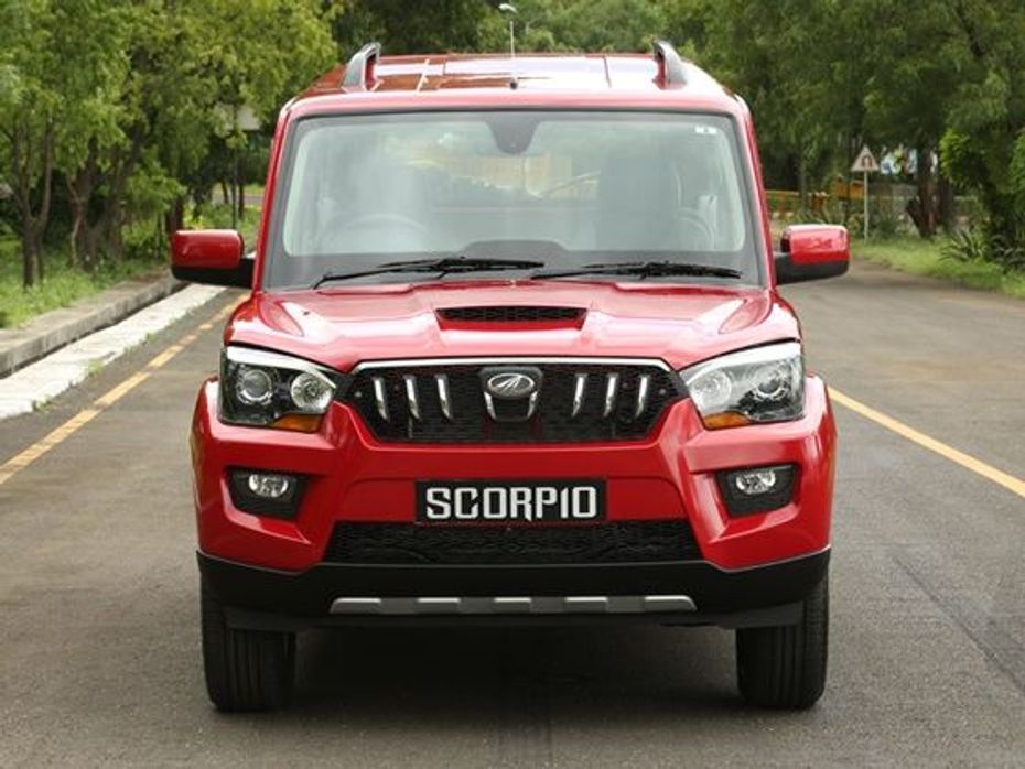 New Mahindra Scorpio Front