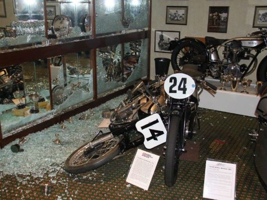 Robbery at National Motorcycle Museum