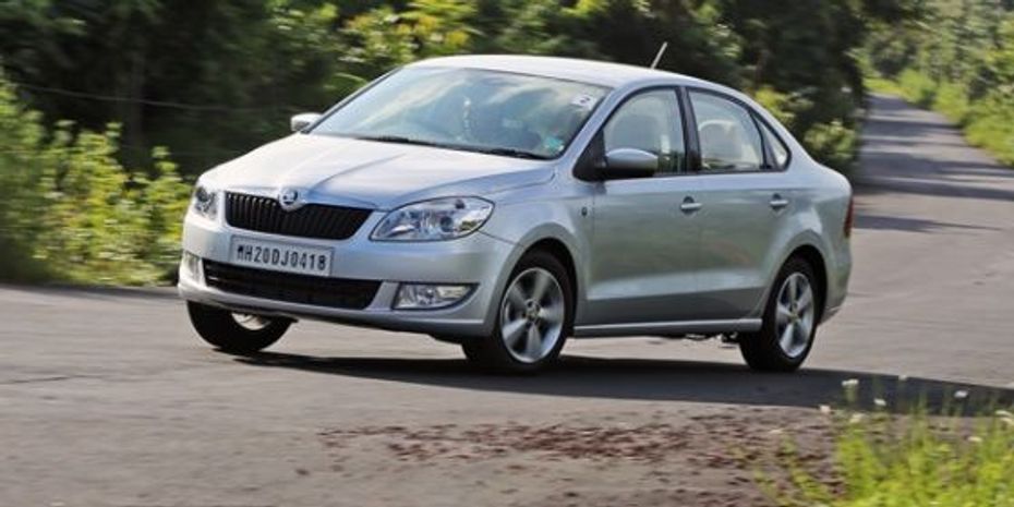 Skoda Rapid automatic in action