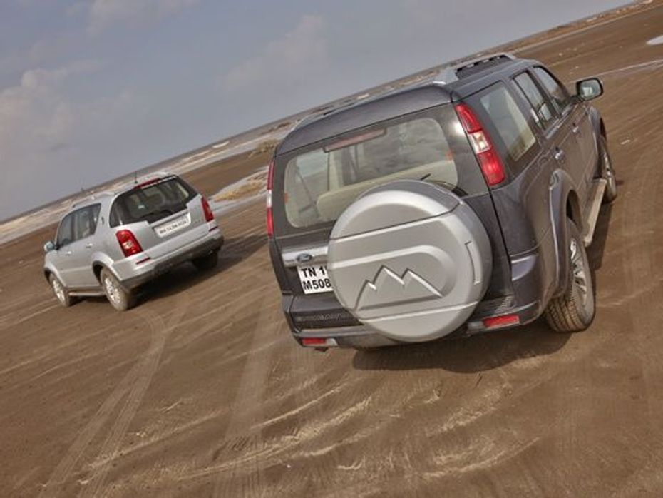 New Ford Endeavour vs Ssangyong Rexton