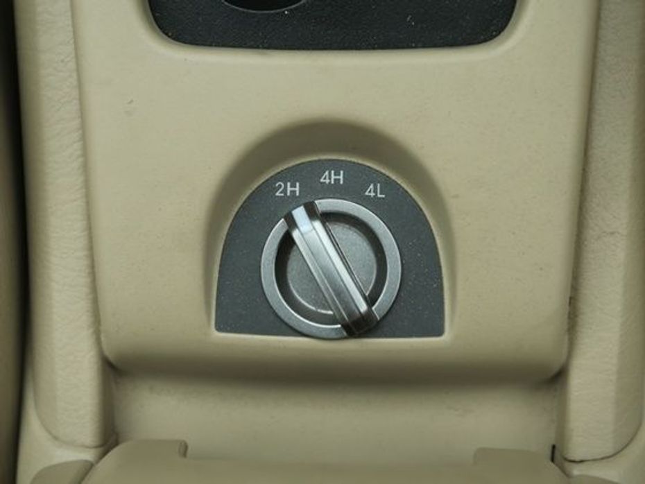 Ford Endeavour 4x4 knob