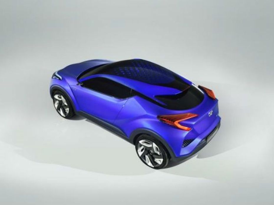 The Toyota C-HR concept gets striking boomerang-shaped LED tailllamps