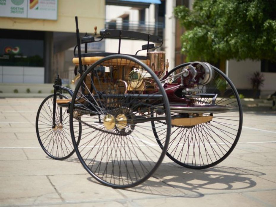 1886 Benz Patent Motorwagen rear