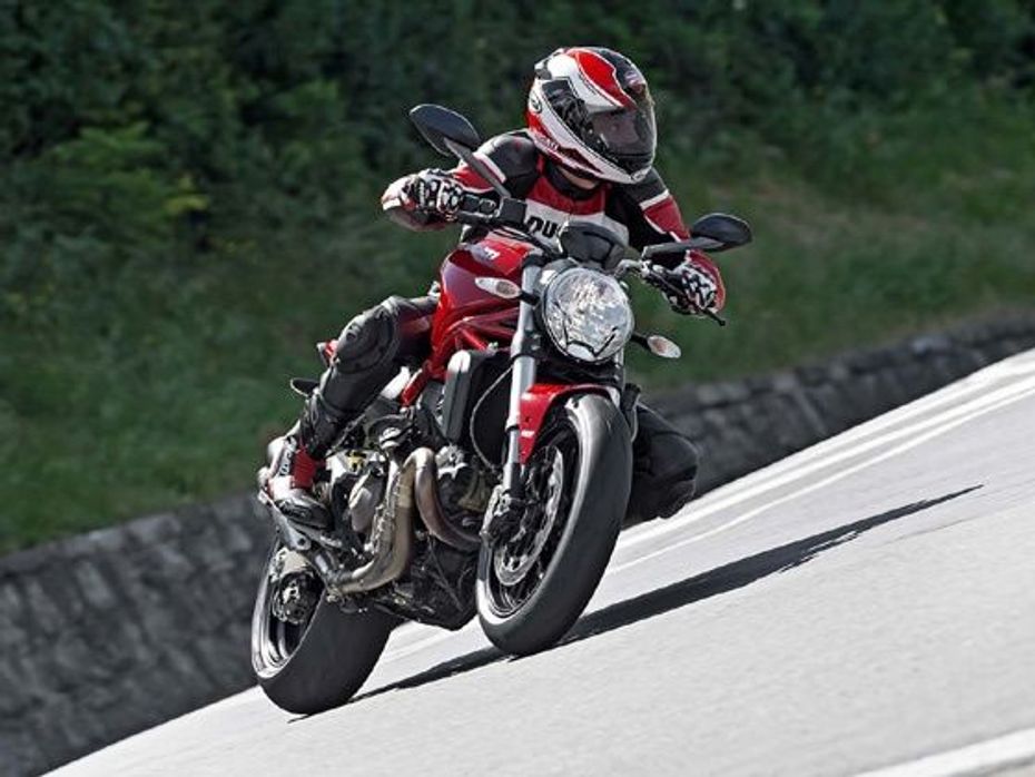 Ducati Monster 821 action