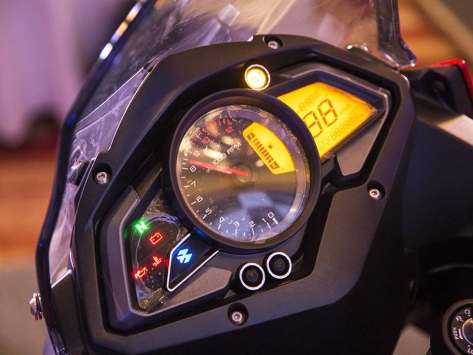 Bajaj Pulsar AS150 instrument console