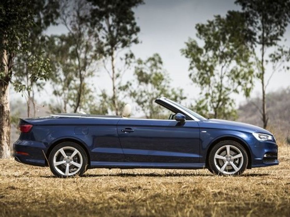 Audi A3 Convertible India Review side