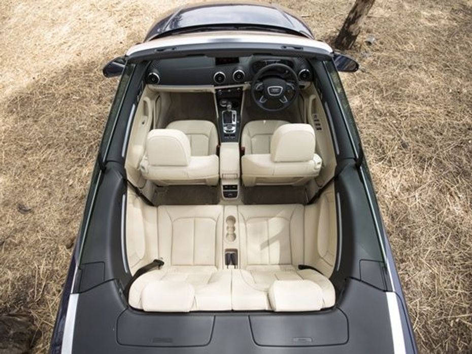 Audi A3 Convertible India Review interior