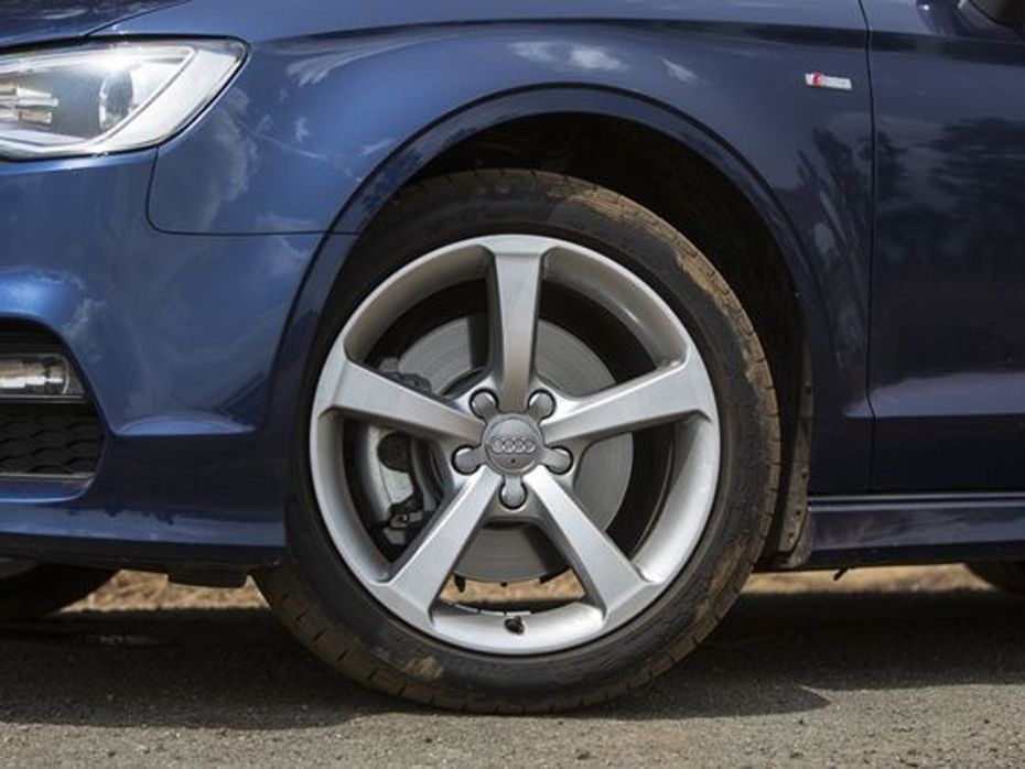 Audi A3 Convertible India Review wheels