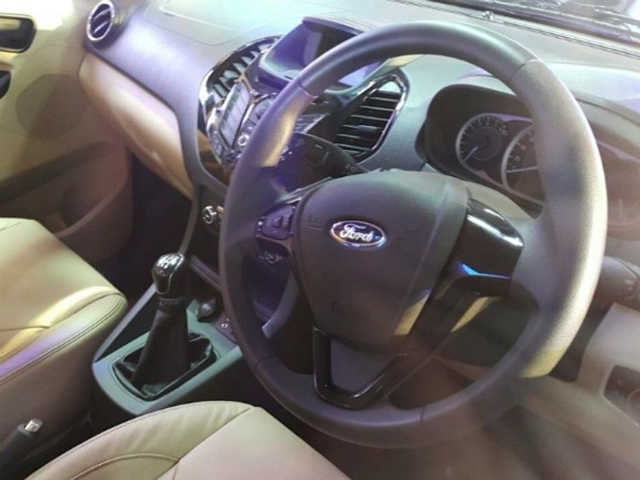 Ford Figo Aspire compact Sedan interior
