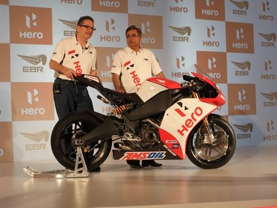 Hero MotoCorp partnership with EBR
