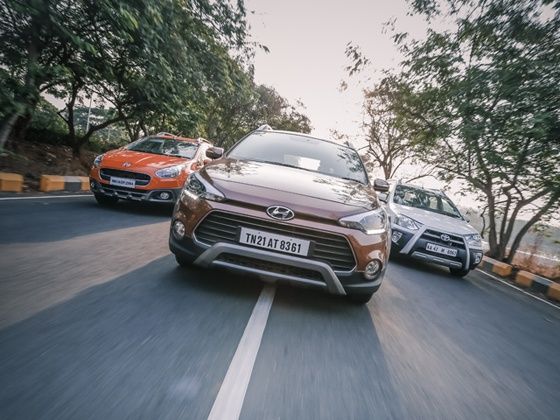 Hyundai i20 Active vs Toyota Etios Cross vs Fiat Avventura Hyundai i20 Active vs Toyota Etios Cross vs Fiat Avventura