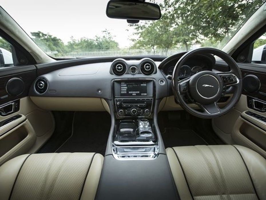 2015 Jaguar XJ 2.0-litre Petrol Review dashboard