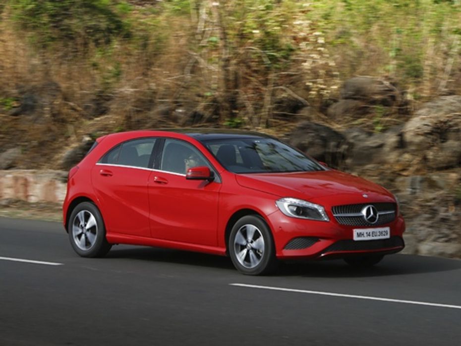 Mercedes-Benz A200 CDI in action