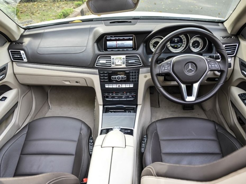 Mercedes-Benz E-Class Cabriolet interior