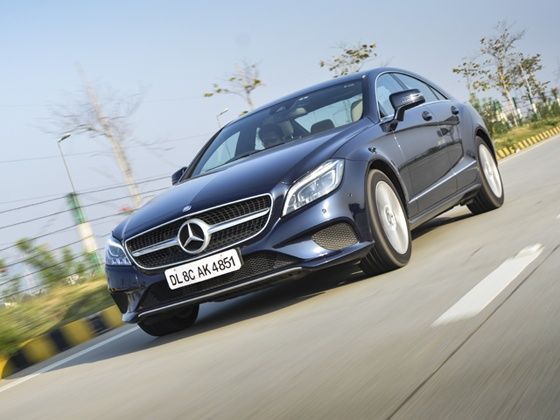 Mercedes-Benz CLS 250 CDI in action