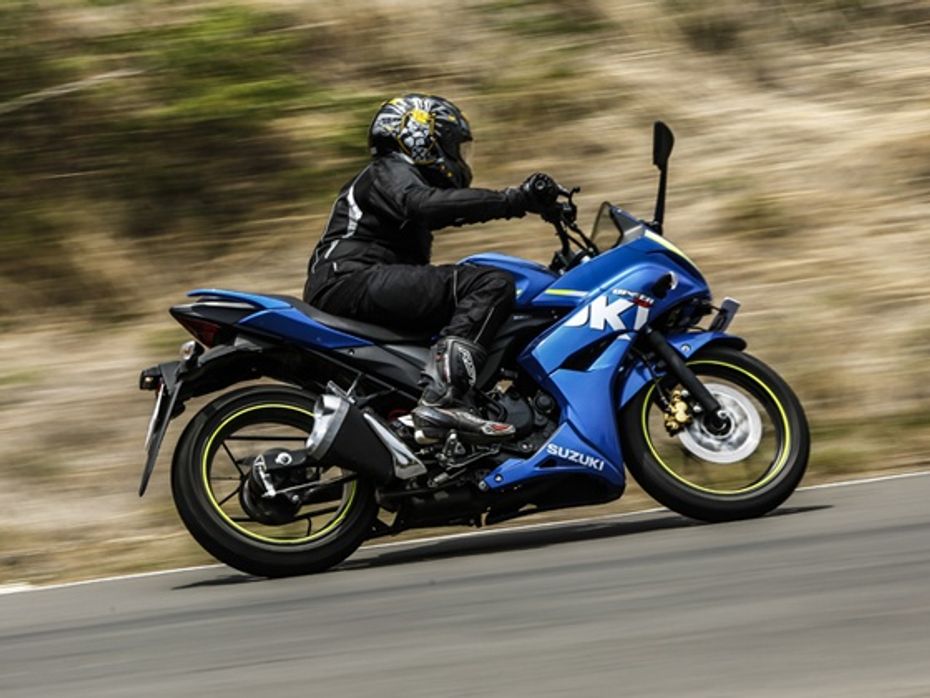 Ride and handling dynamics of the Suzuki Gixxer SF is one of the best in its class