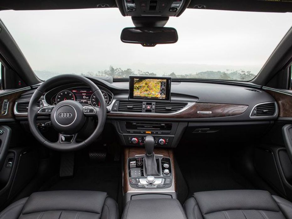 New interior on 2015 Audi A6 facelift
