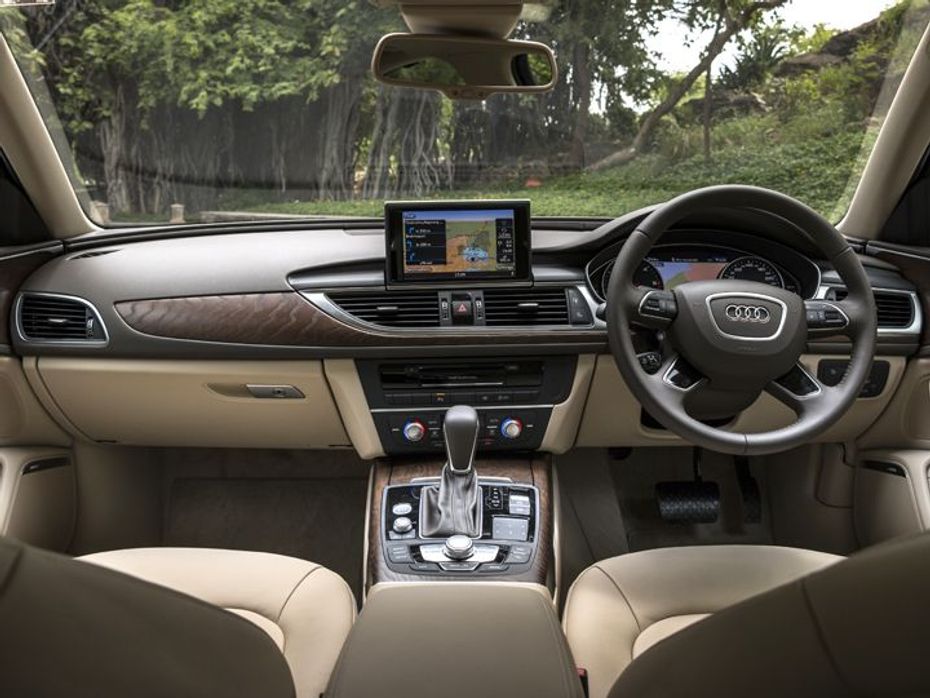 Audi A6 India review interior