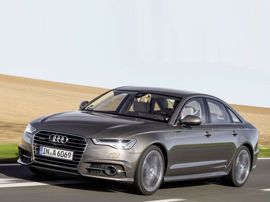 2015 Audi A6 in action