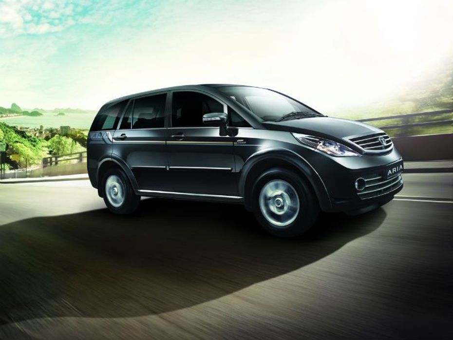 Tata Aria on discount in August 2015