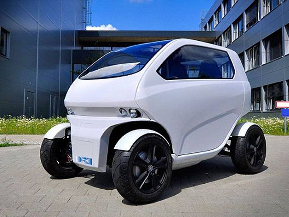 This electric car can shrink itself