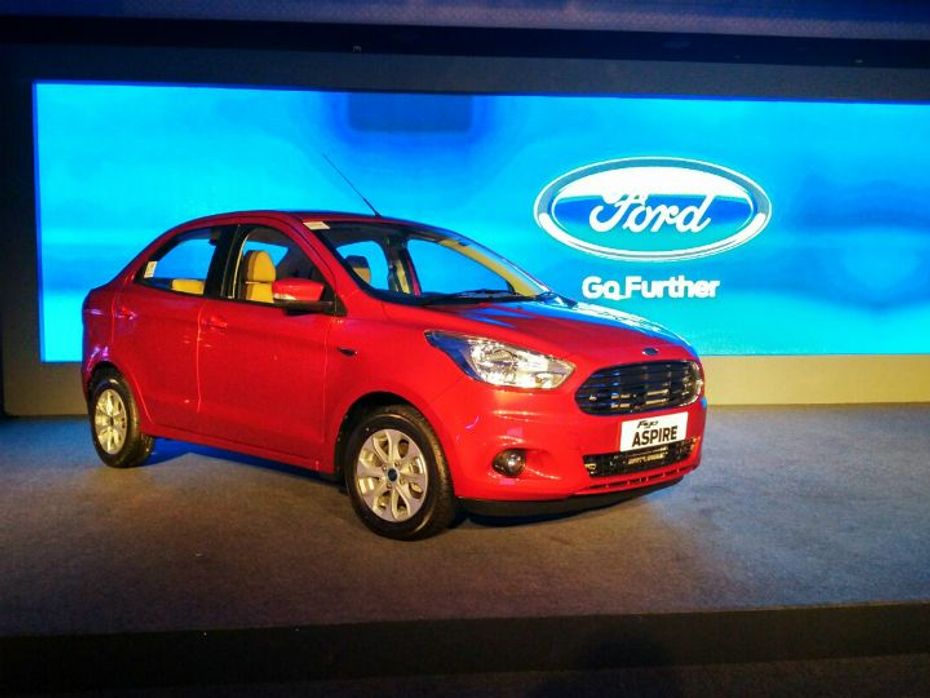 Ford Figo Aspire launched in India