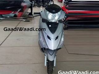 Hero Maestro Edge 110cc scooter spotted at dealership