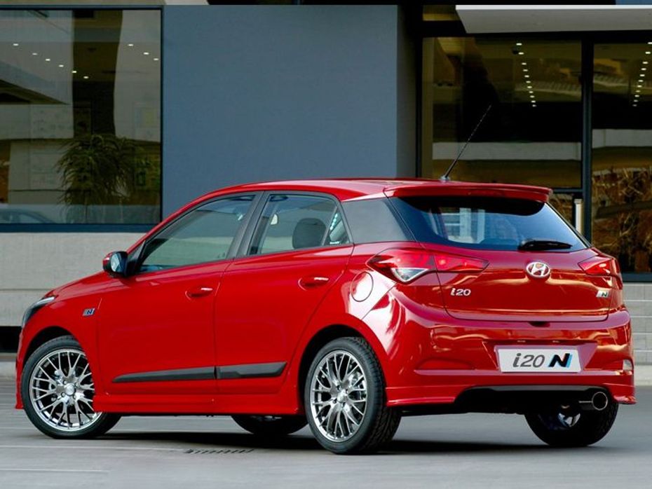 Hyundai Elite i20 N-Sport rear