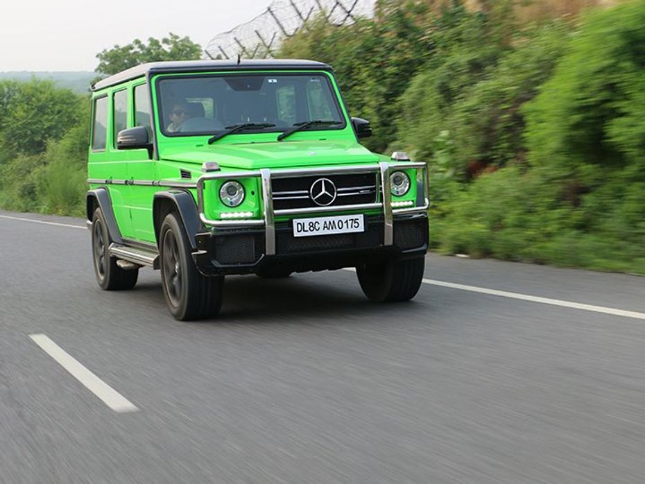 Mercedes-AMG G63 in action