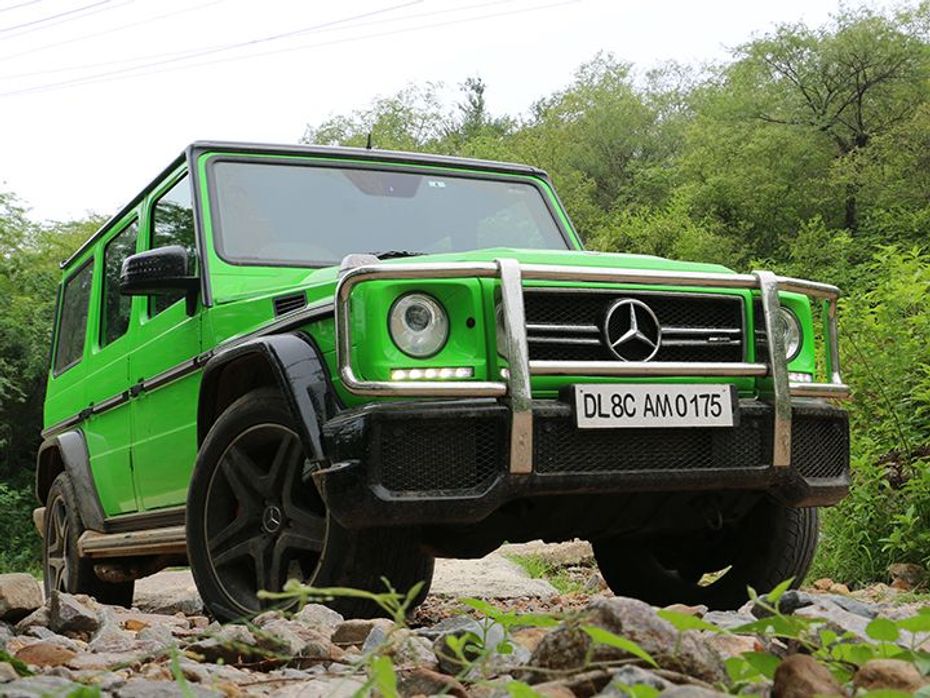 Mercedes-AMG G63 in its elements
