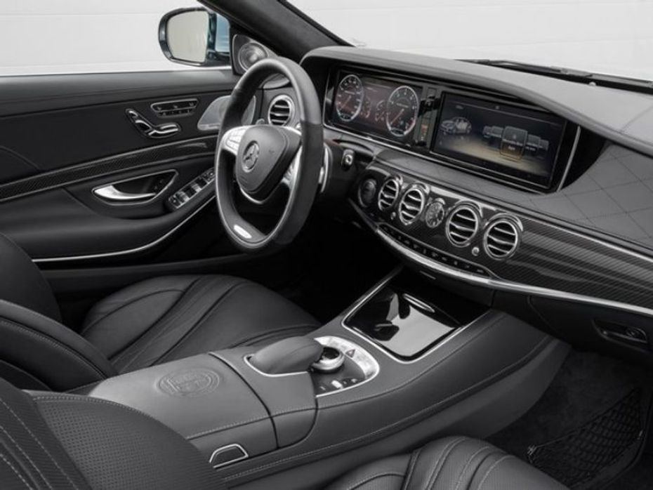 Mercedes-Benz S63 AMG sedan india interior