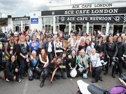 All-women biker meet creates two world records