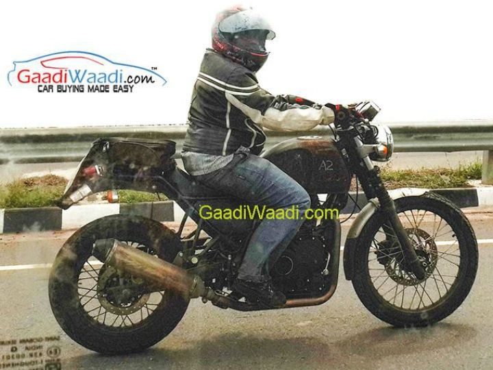 Royal Enfield Himalayan spy shot Royal Enfield Himalayan spy shot