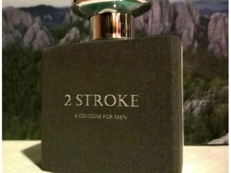 2-stroke smoke fragranced cologne in the making