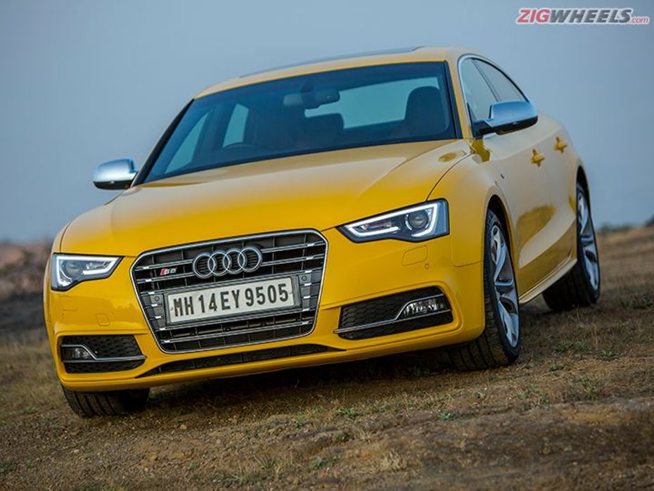 Audi S5 review front static