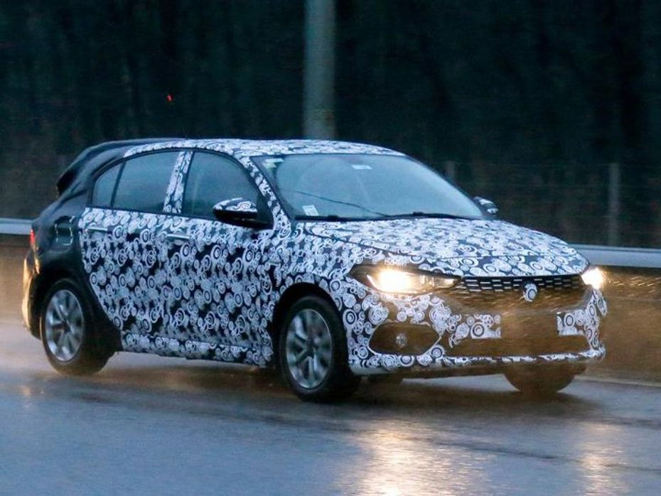 Fiat Tipo hatchback spy shots Fiat Tipo hatchback spy shots