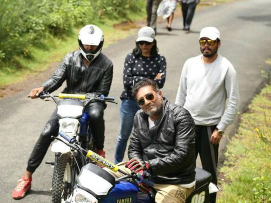 Prakash Raj shoots for the movie Prakash Raj shoots for the movie