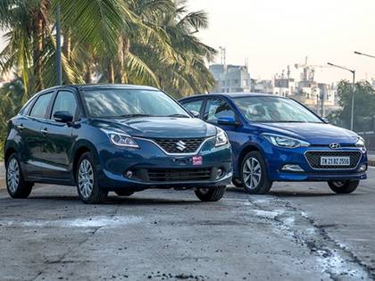 Maruti Suzuki Baleno and Hyundai i20 Elite