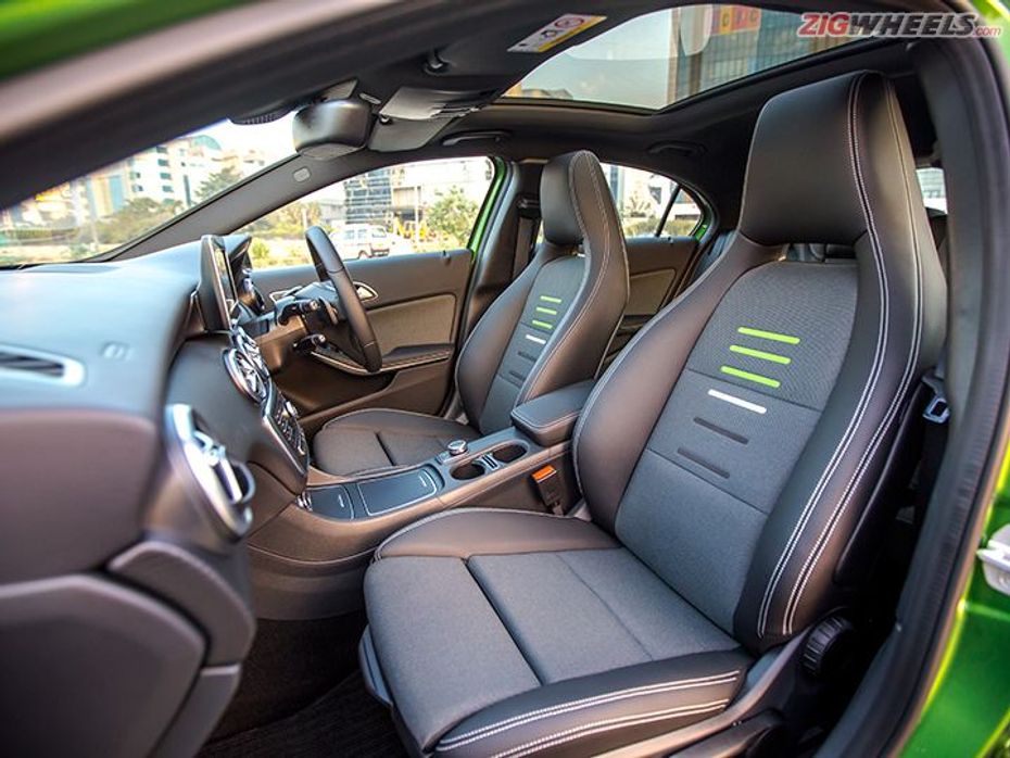 Mercedes-Benz A-Class front seats