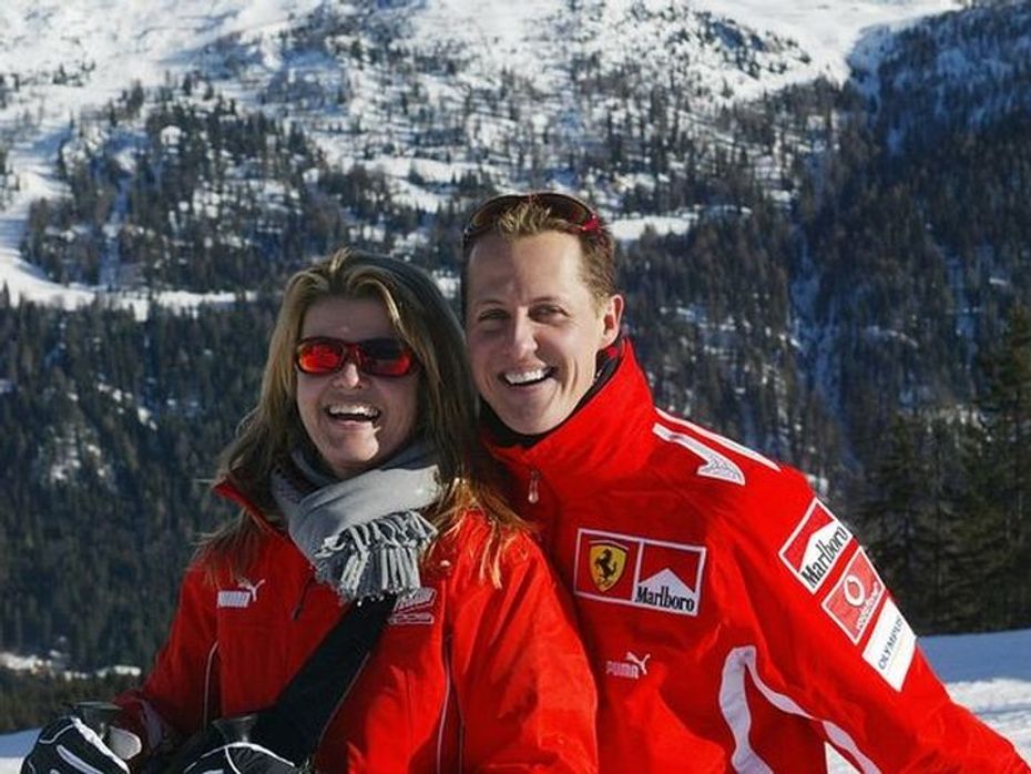 Michael Schumacher and Wife Michael Schumacher and Wife