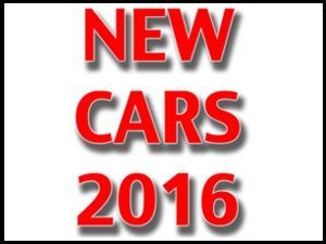 New cars launching in 2016