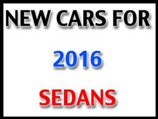 New Cars launching in 2016: Sedans