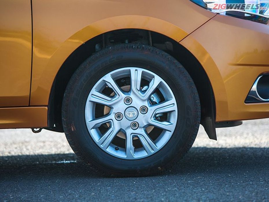 Tata Zica Review wheels
