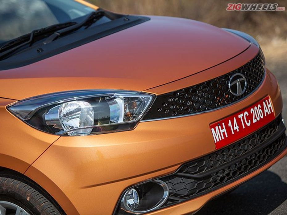 Tata Zica Review front grille